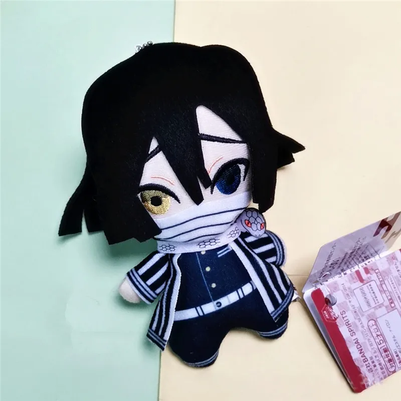 15cm Japan Anime Demon Slayer Akaza Rui Iguro Obanai Tanjirou Kamado Nezuko Agatsuma Zenitsu Plush Toys Doll Peluche Gift 220425