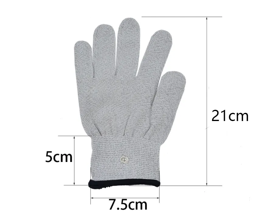 Gants électrochocs Massage corporel Stimulation anneau de pénis chaussettes conductrices en fibres jouets sexy pour adultes pour Couple