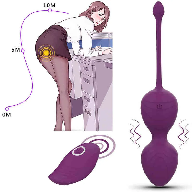 NXY wibratory potężne bezprzewodowe pilot wibrujący jajko sex zabawki kobiet do noszenia G-spot wibrator miłość skoczni towary dla dorosłych 0409