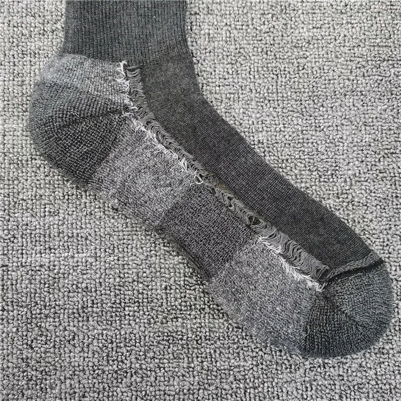 Herfst winter merino wollen sokken mannen vrouwen wandelen thermische warmste ademend geurweerstandsgrootte 41-220323