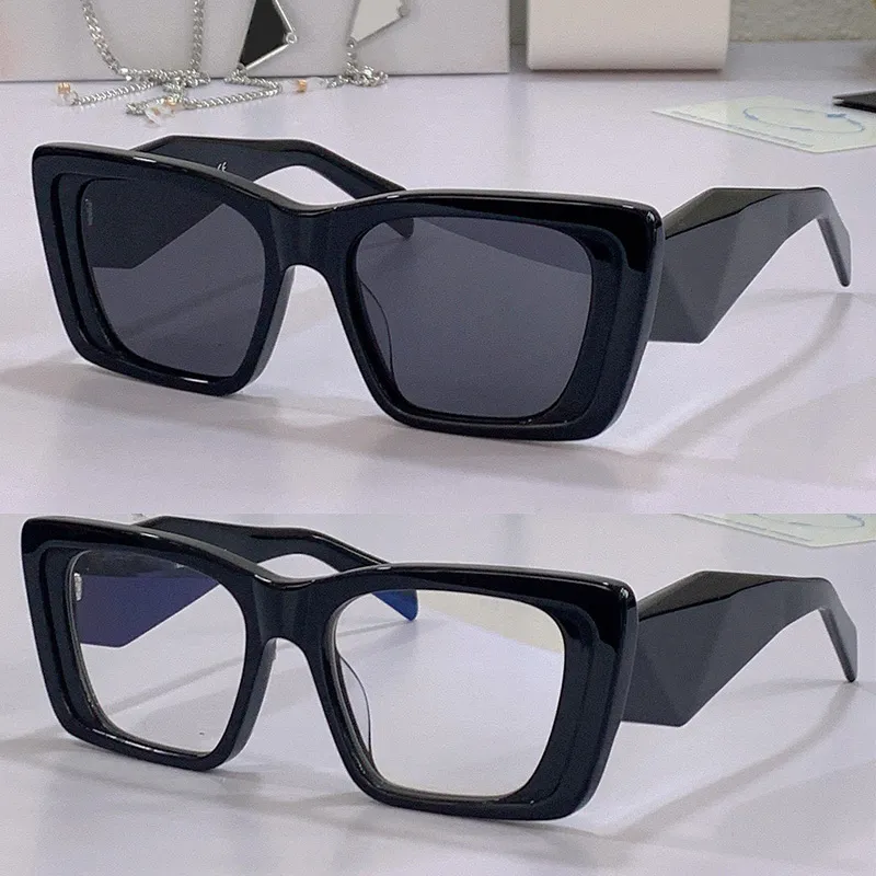 Occhiali Symbole Acetato Mens e óculos de sol femininos Combinação exclusiva de camadas de acetato de quadro retangular acentua Avant-Garde250R