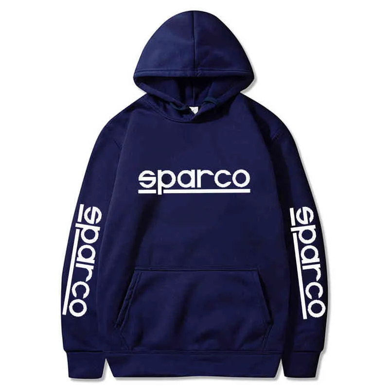 الرجال sparco طباعة هوديس الشتاء الأساسية هوديي فضفاض عارضة البلوز رجالي الهيب هوب المتناثرة مان معطف