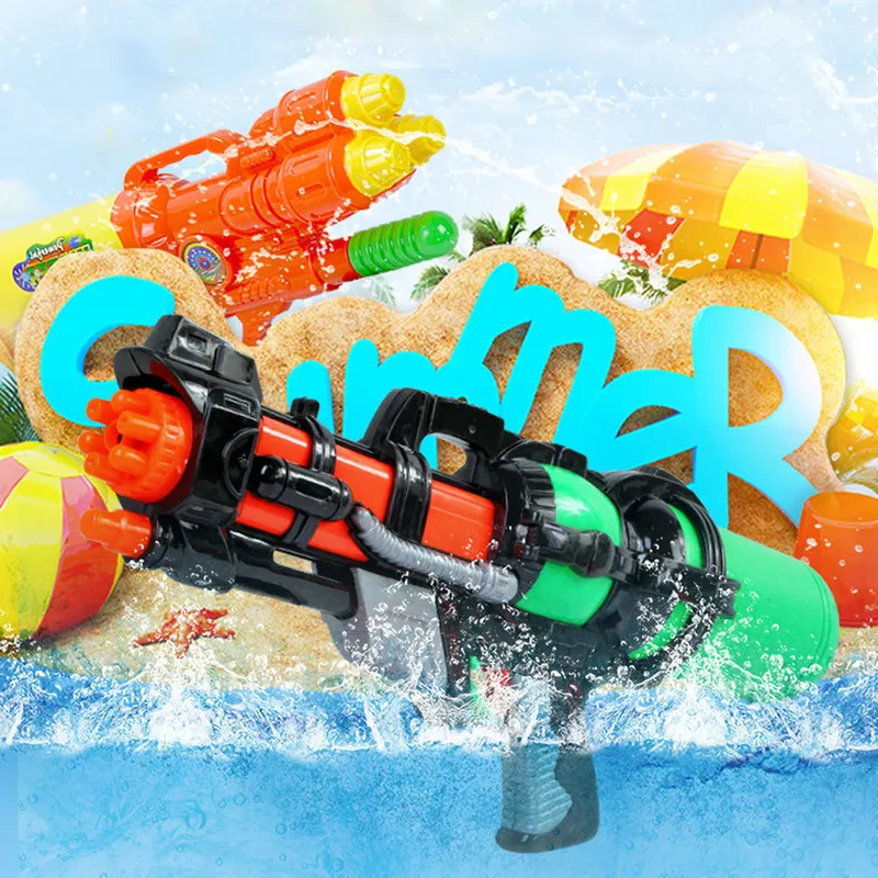 Soaker Prayer Pump Action Squirt Water Gun Pistols Outdoor Beach Garden Toys 220715