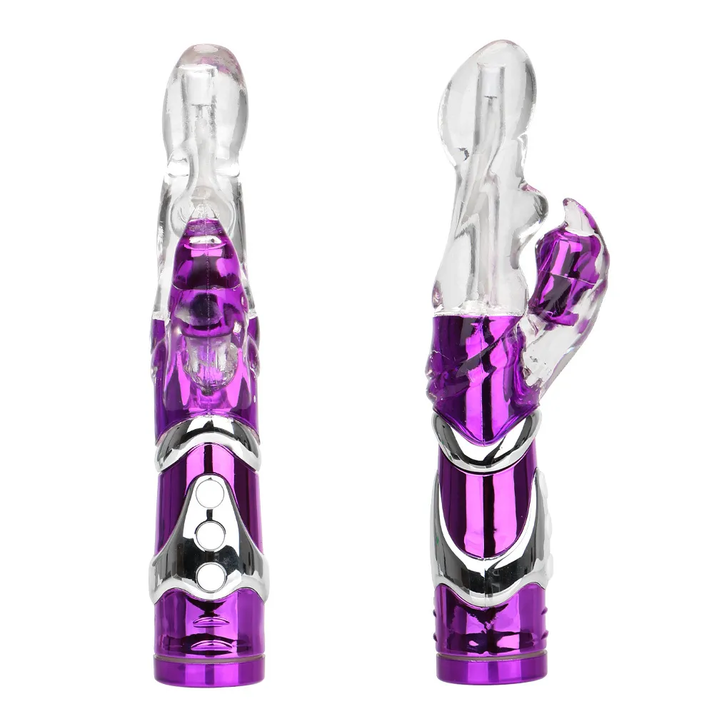 8 скоростей мощный двойной вибратор G Spot Vagina Clitoris стимулятор кролика дилдо сексуальные игрушки для женщин мастурбатор