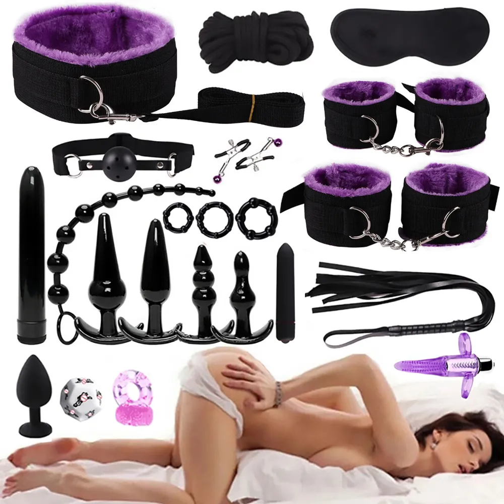 sexiga leksaker för par vuxna 18 sexig leksak kvinnlig sexigyshop exotiska tillbehör bdsm sexigules bondage utrustning utrustning handbojor1063811