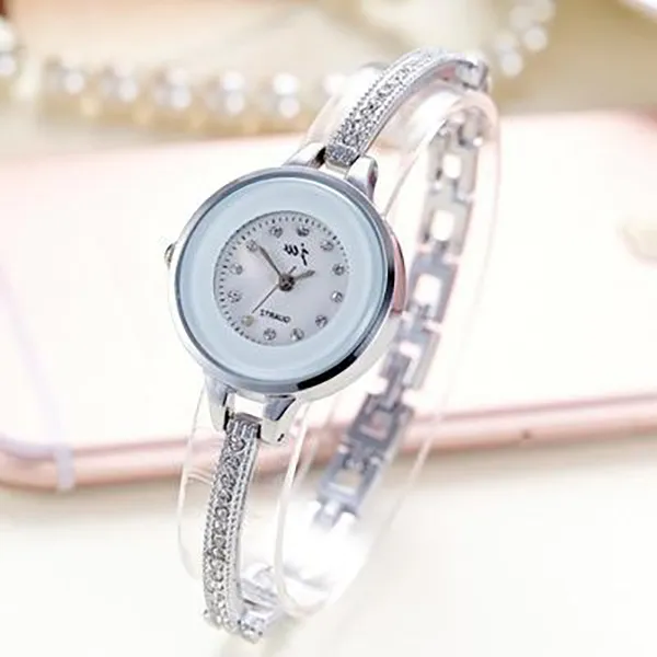 Наручные часы 100 шт./лот Jw-8137L Модные женские часы-браслет Обёрточная бумага Кварцевые элегантные римские стильные сплавы для всех часовWristwatche270G