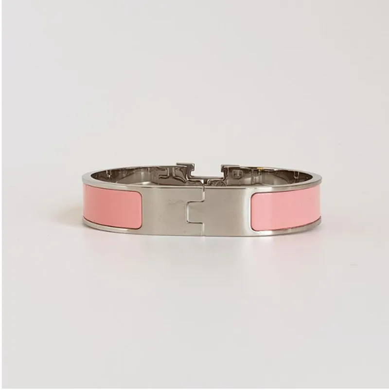 Diseño de diseñador de alta calidad Brazalete de acero inoxidable astilla amor hebilla pulsera joyería de moda hombres y mujeres pulseras191z