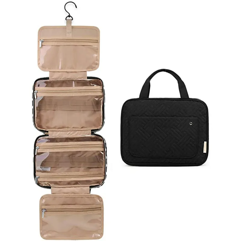 Sac de maquillage haute capacité sac de voyage suspendu sacs de rangement de toilette imperméables Kit de voyage dames sac cométique organisateur 220421201y