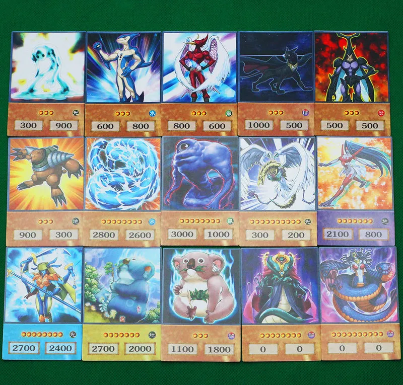 Fai da te 100 pezzi Yu-Gi-Oh GX Carte stile anime E-HERO Yugioh GX Classica Proxy Card Regalo bambini 220713