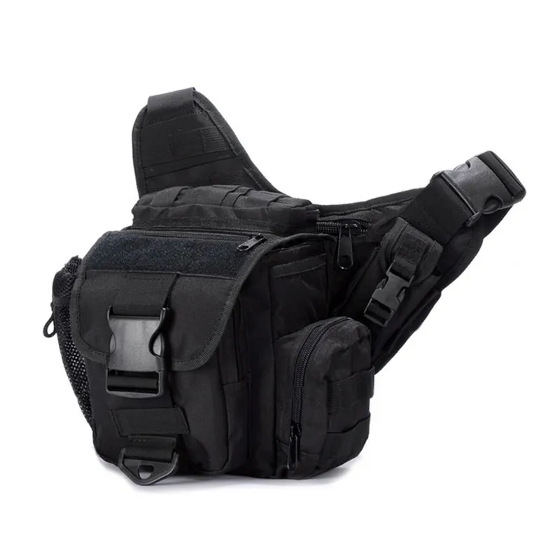 Bolsa de cintura táctica Pistola Fanny Pack Sling Shouling Bag Shoulder Assult Assult Pack Pistola Carrera de transporte 220607276V