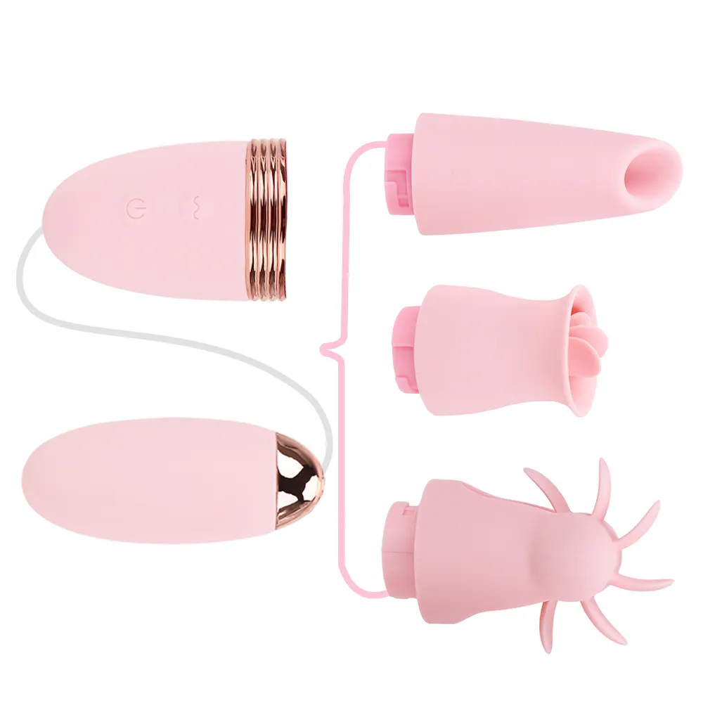 Tong Likken/Zuigen/Springen Eieren Tepel Sucker Vibrator Sexy Speelgoed Voor Vrouwen Clitoris Stimulator Vrouwelijke Masturbatie
