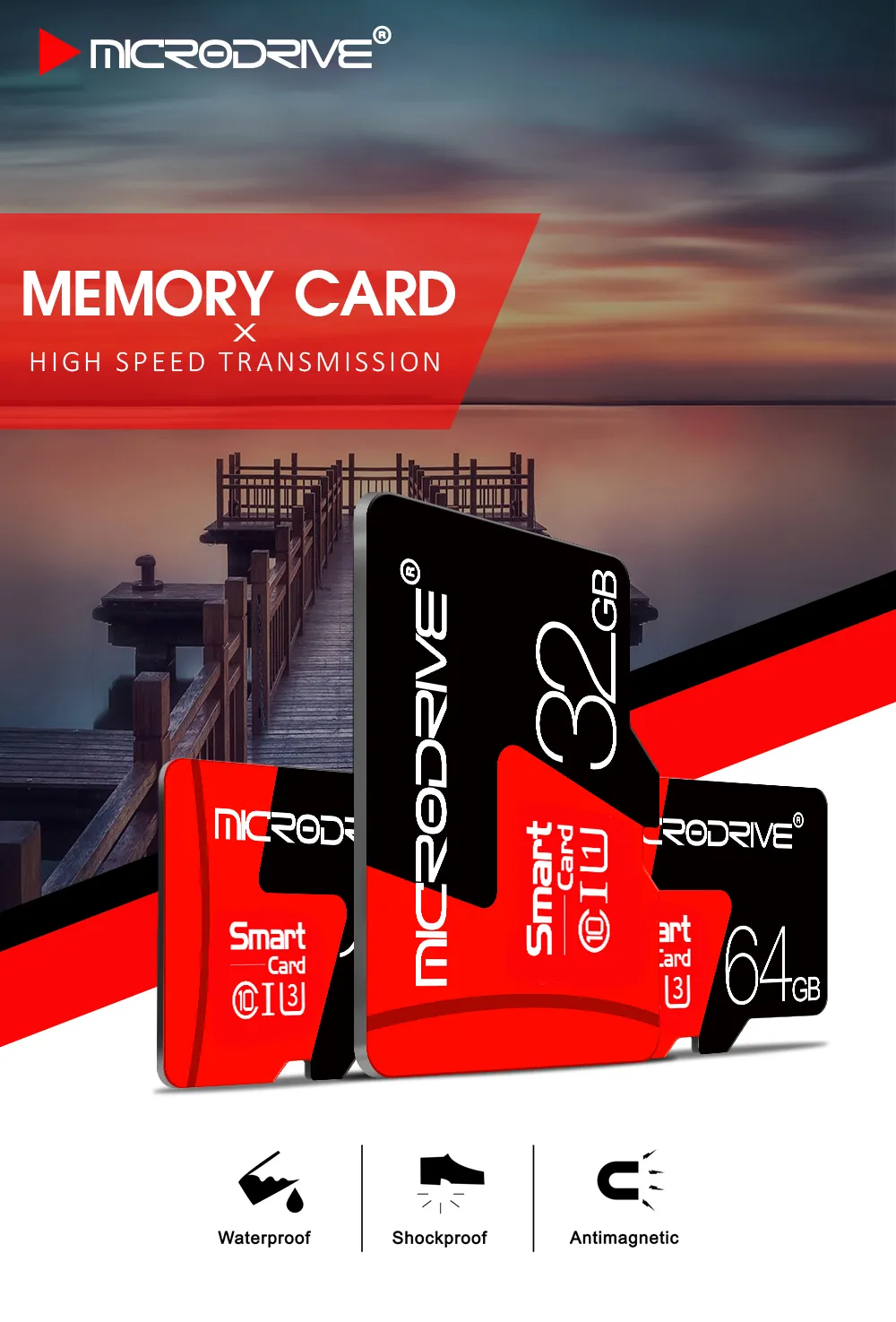 Memory Card 256 GB 128 GB 64GB U3 UHS3 32GB 16GB Mini SD Card Class10 UHS1 Flash Card Memory Minisd TFSD Cards för Tablet212Q8809547