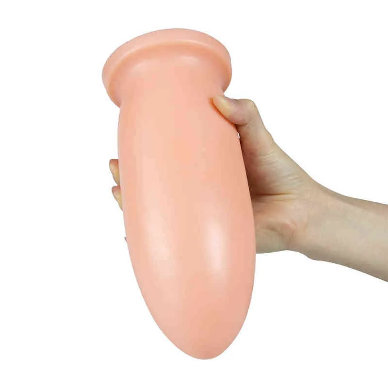 NXY Anal Toys Super grote vestibulaire anale plug voor mannen en vrouwen SM Masturbatieapparaat Fun expansie Volwassen seksproducten 220528