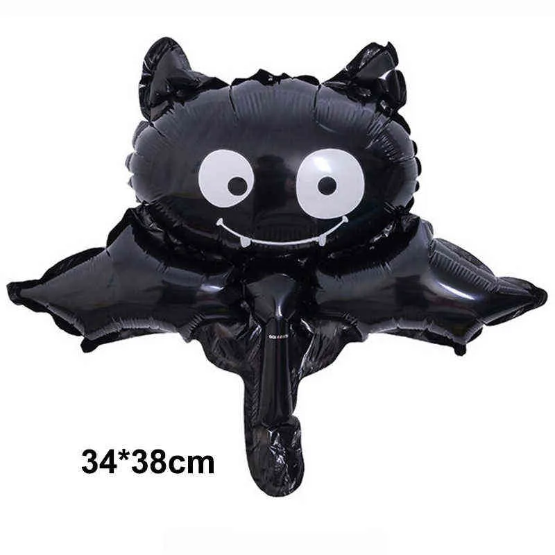 Mini Halloween Foil Balloons Witch Ghost Owl Wizard Pumpkin Spider Monster Ghost Tree Mini Balloon Halloween Party Decors L23814279
