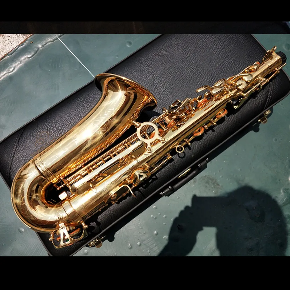 Ny Drop-E Professional Alto Saxophone Original 992 En-till-en Model Style Upgrade Double-Rib Professional Sound Sax Instrument