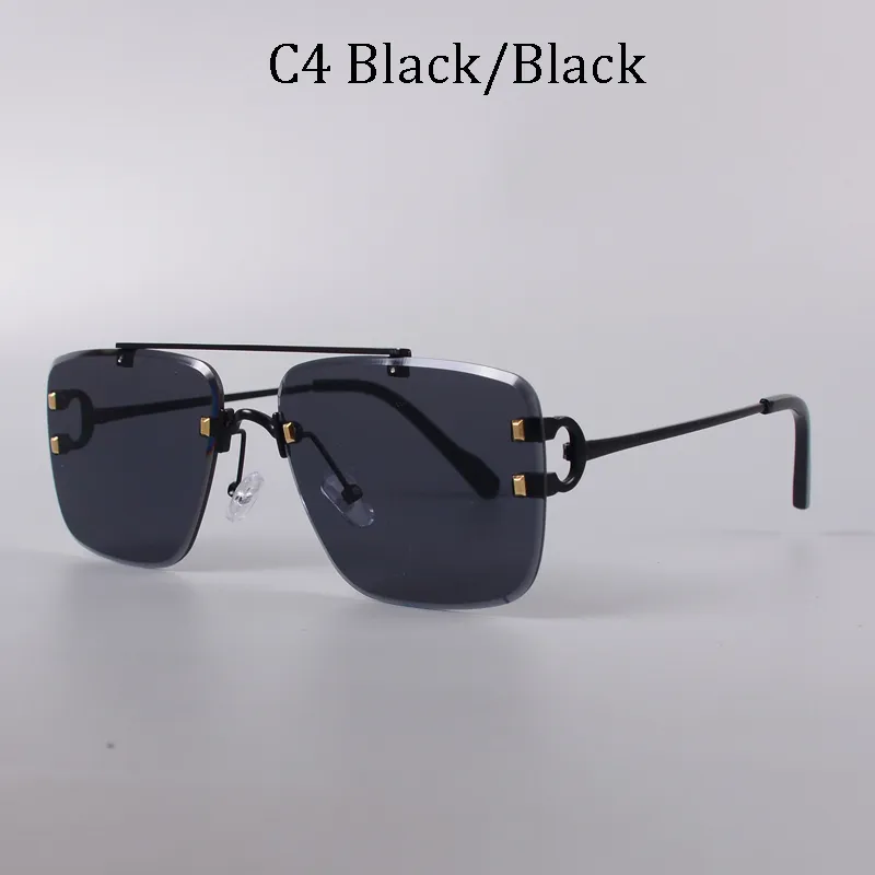 Carter fio c designer diamante corte de óculos de sol homens óculos de sol tons para as mulheres Marca de luxo vintage sol óculos sol 220317