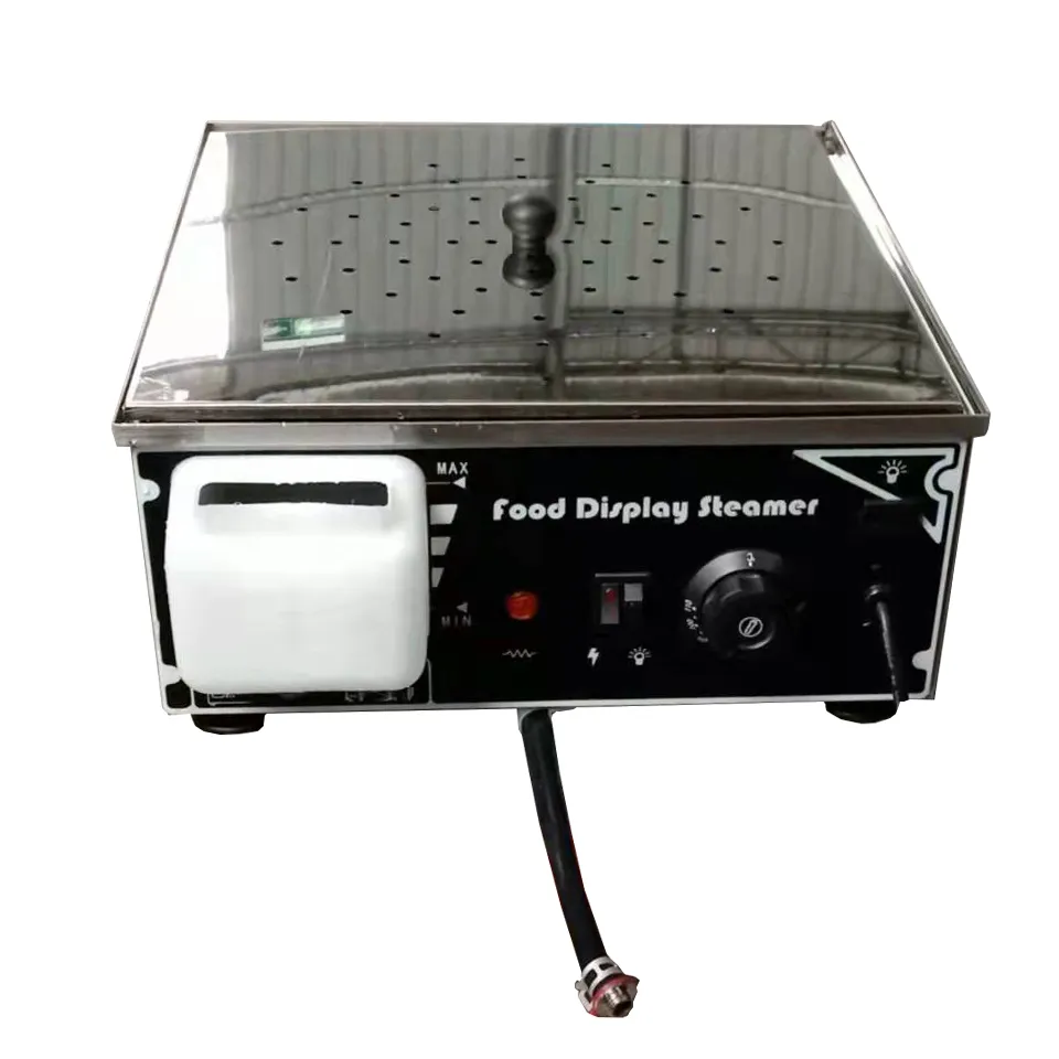 KA500D-4 220V 110V Mini Electric Chinese Bun Par-Machine Commerical Stal Food Parower z 4 punktem parowym180o