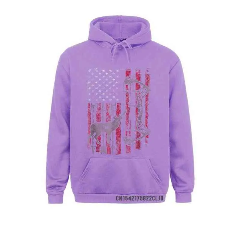 American Flag Deer Bow Hunting Patriotic Distressed T-Shirt__97A98 Printed On Summer Fall Mens Hoodies Clothes Funny Long Sleeve Sweatshirts American Flag Deer Bow Hunting Patriotic Distressed T-Shirt__97A98purple