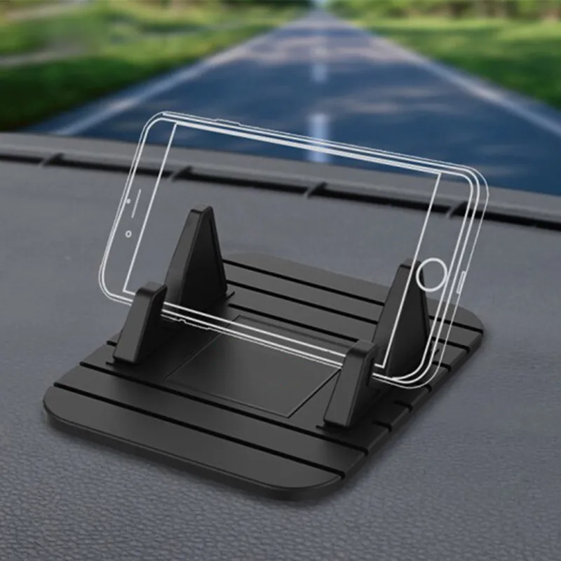 حامل هاتف عالمي لسيارة سطح المكتب لا ينقلب من قوس السيارة بدون جذب مغناطيسي
