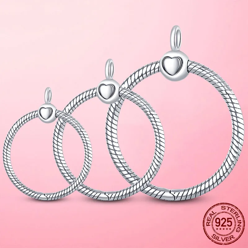925 Silver Fit Pandora ponto Bead Moments Pave O Pendant Bracelet Charm Beads Pendurado Acessórios de Jóias DIY