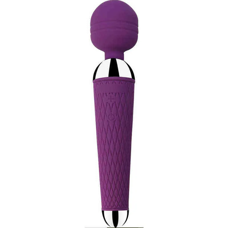 NXY Vibrateurs AV Vibrateur Sex Toys pour Femme G Spot Masseur Puissant Baguette Magique Stimulateur de Clitoris vibrant Gode Produits Féminins 0407