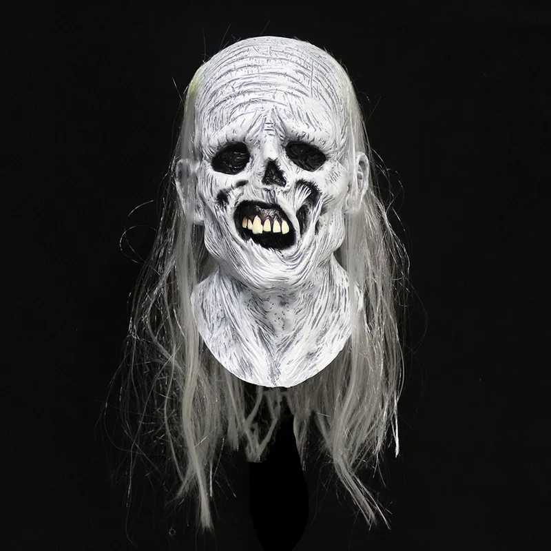 Halloween Zombie Scary Full Head Party Máscara de cosplay Casa embrujada Accesorios de terror 220611291c6998505