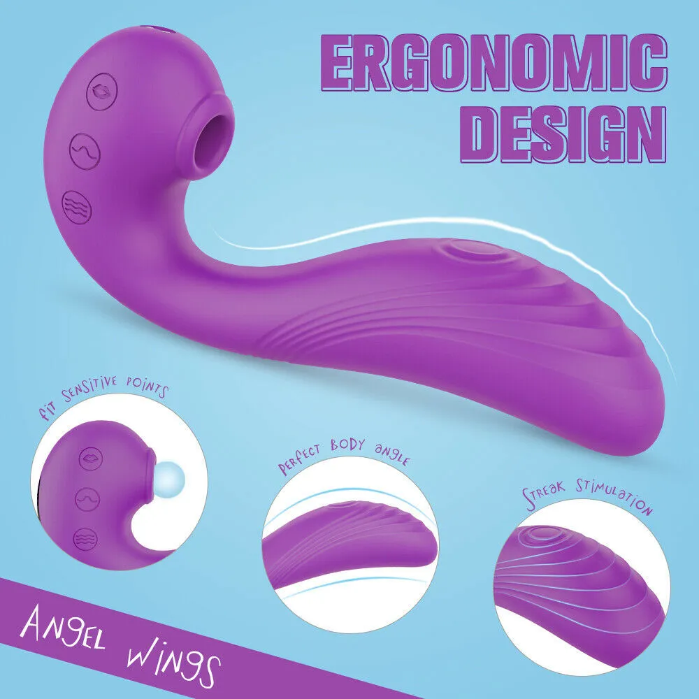 3 In 1 Klitoris Saugen Lecken Vibratoren G-punkt Flattern Vibrierender Dildo sexy Spielzeug Für Frauen Klitoris Stimulator Klitoris sauger