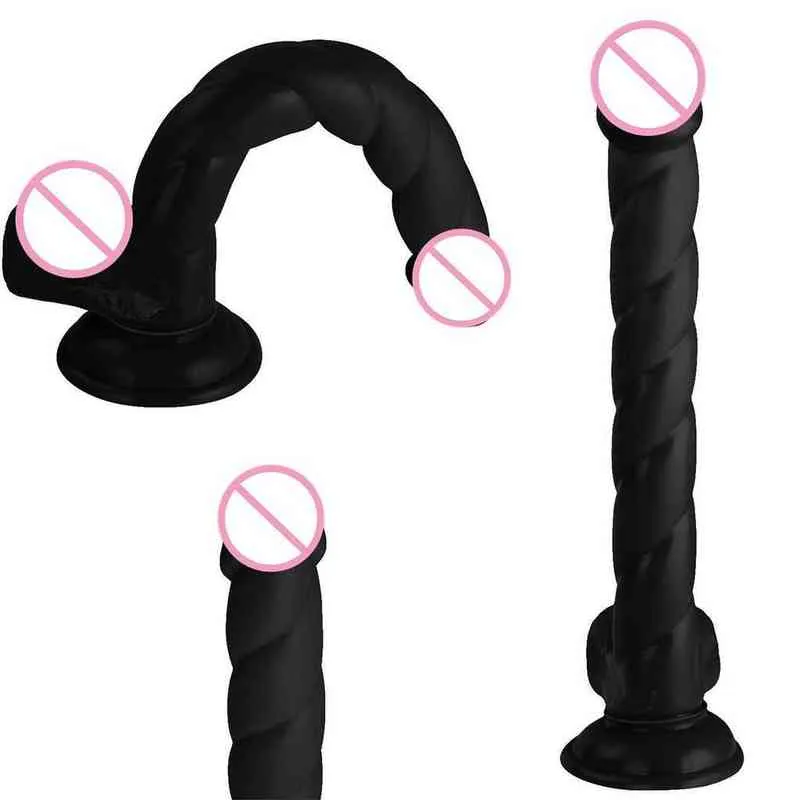 Nxy dildos lång och tunn tråd penis för kvinnor s onani multi point stimulation artificiella män kvinnor 0316
