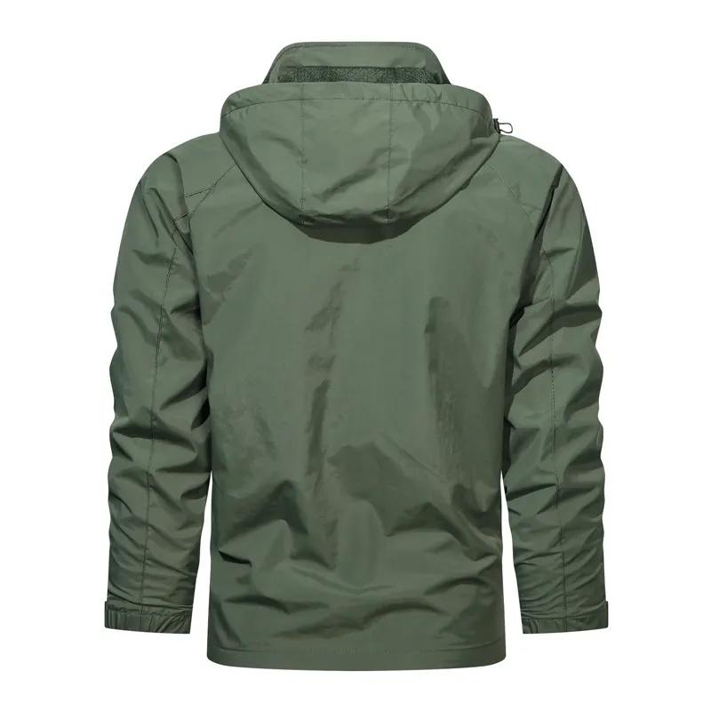 Chaquetas rompevientos de marca para hombre, abrigo de concha suave para hombre, abrigo militar con capucha para senderismo al aire libre, ropa informal para hombre 5XL 220808