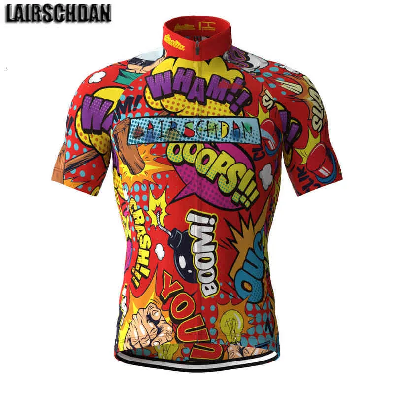 LairschDan Maillot De Cyclisme Hommes Mode Maillots De Vélo Léger Vtt Vêtements De Vélo Cycle Vêtements Chemise Tricotas De Ciclismo Hombre209i