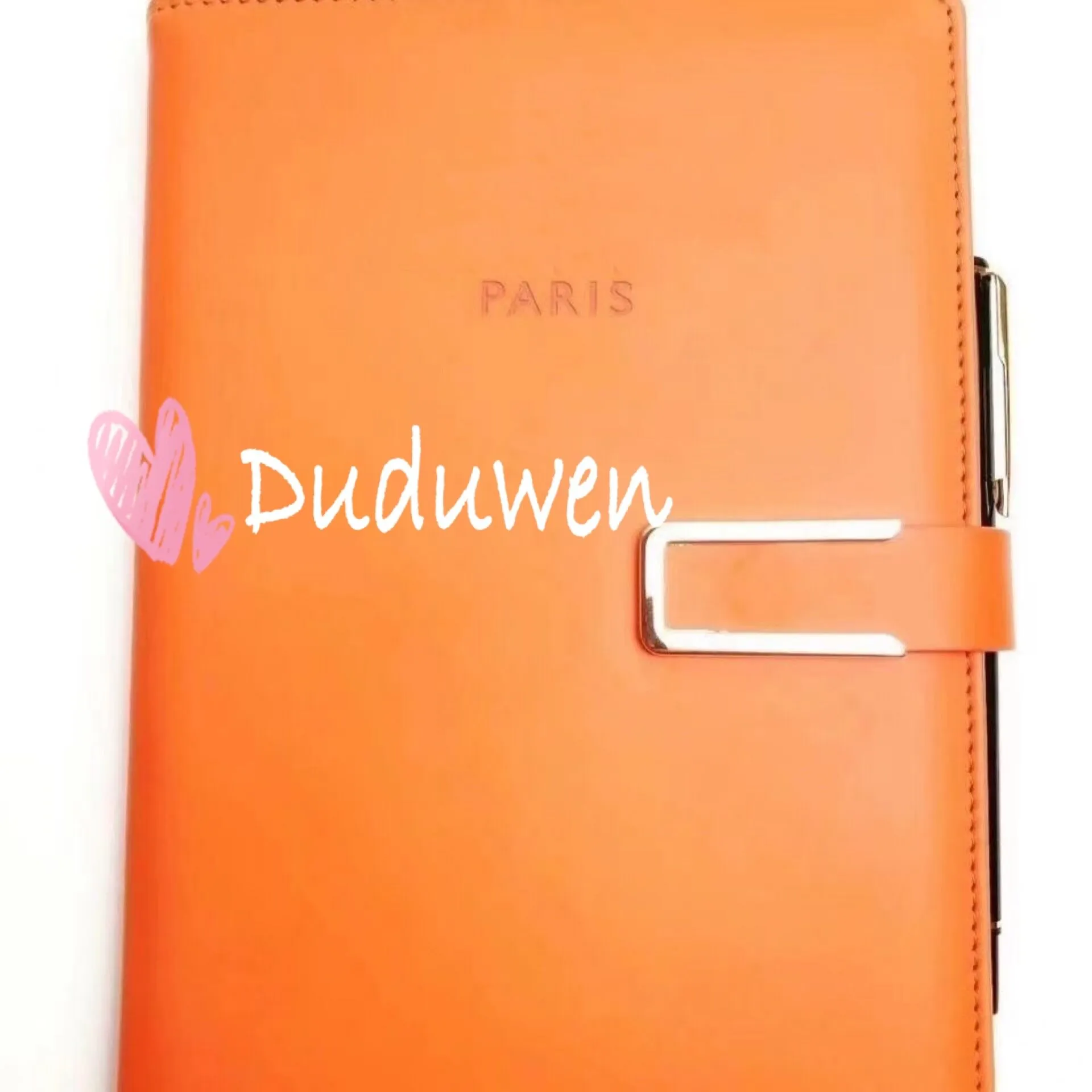 Party Gift H Classic PU Cover VIP Collectioin Paper Notebook med PEN252G