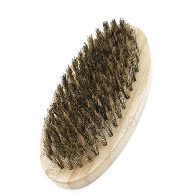 Bâteau ovale en bois Brosse de Barrette Hommes Barrette Cheveux Cheveux Brosses Soft Sterlings Peigne Pincettes Brosses de salle de bains Ménage Maillots de lavage