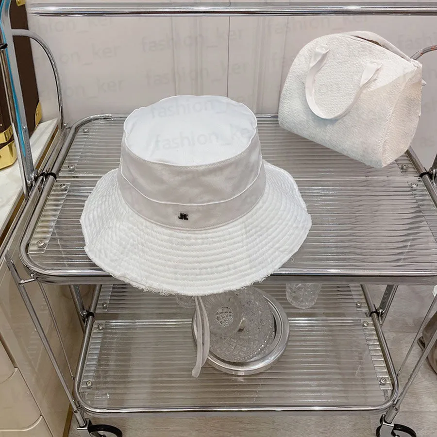 Moda designerka na czapce wiadra szerokie brzęki czapki czapki sznurka dla kobiety 6 kolorów Wysoka jakość201p