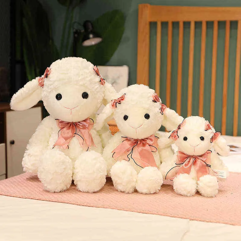 CM Cartoon Plush Alpacasso Dolls nadziewane miękkie zwierzęce zabawki owiec susen alpaca poduszka dla dziewcząt dziecięce prezenty urodzinowe J220704