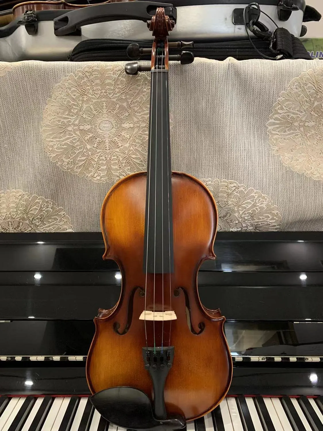 Violino in legno massello di alta qualità maestro violino professionale artigianale 4/4 gamma completa di strumenti a corda nativi