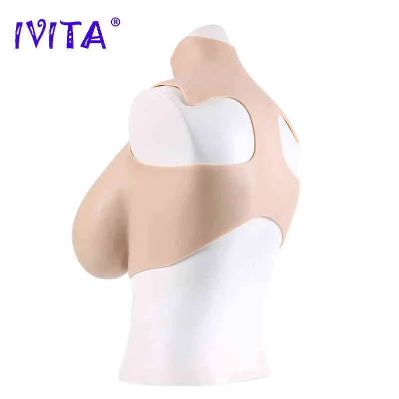 Ivita originele kunstmatige siliconen borst vormen realistische nepboobs voor crossdresser transgender drag queen shemale cosplay h220511