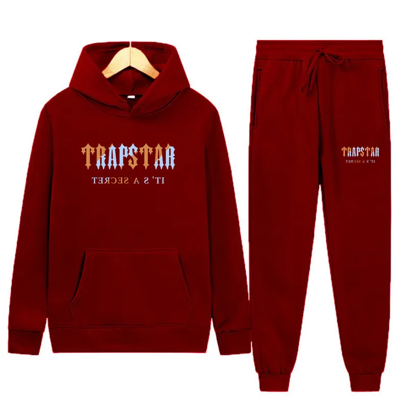 Survêtements pour hommes Survêtement Hommes / Femmes 16 couleurs Chaleur 2 pièces Ensemble Sweats à capuche en vrac Sweat-shirt Pantalon Costume Sweat à capuche Sportswear Couple Outfit 220826