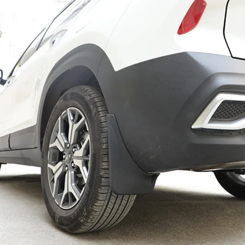 Estilo de carro ABS Flap de lama Splash Guard Mudguard Perfector Externo para Kia Seltos SP2 2021-Acessórios Automóveis