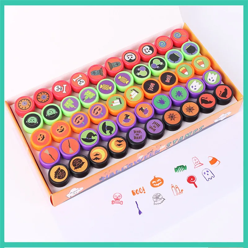 Creative Letter Letter Digital Children Stamps Toys DIY Colorful Cartoon Stamp Craft Education Learning 220608