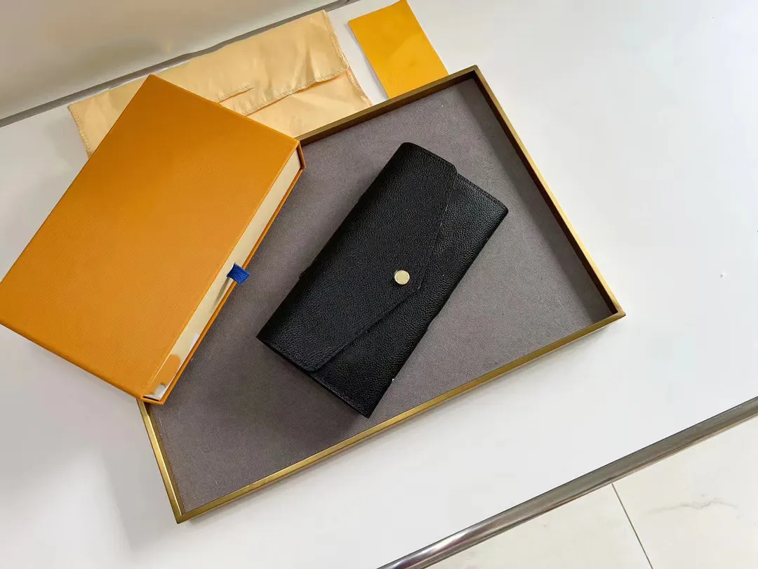 高品質の女性財布のトップスターライトボックスデザイナーファッション本物のレザーオールマッチレディースシングルジッパークラシックプロクスlea255l