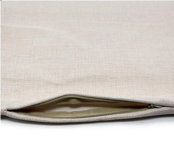 2022 sublimacja pusta poduszka obudowa solidne kolorowe poduszki kieszonkowe okładki spersonalizowane poliestrowe lniane poduszka na pokrywę DIY Prezent