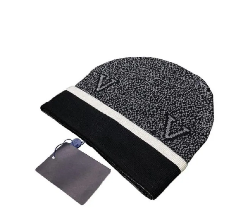 2022 Skull Caps Designer clássico Autumn Winter estilo gorro Hats homens e mulheres moda universal malha boné outono lã outdo323e