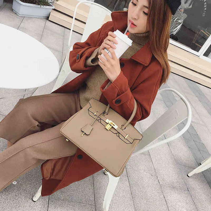 Handbags Bag 2022 new high-end textured women's classic sling one shoulder diagonal large hand