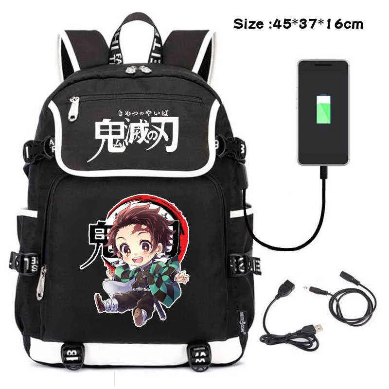 Anime Rucksack Reise Rucksäcke Cosplay Eren Tasche Cartoon Casual Leinwand Outdoor Jugendliche Schultasche Schultern Taschen für Mädchen Junge AA220316