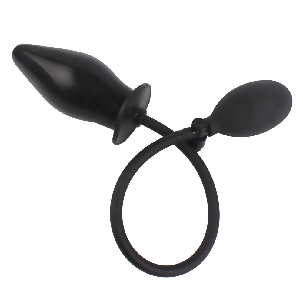 Uitbreidbare buttplug siliconen sexy speelgoed voor vrouwen mannen volwassen producten anale dilatator stimulator opblaasbaar