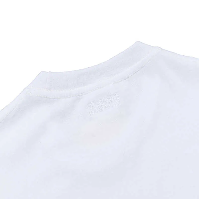 Черно-белые негабаритные модные топы для мужчин и женщин, повседневная футболка с вышивкой для пары и надписью VTM, новинка 2022 года, футболка с единорогом VETEMENTS