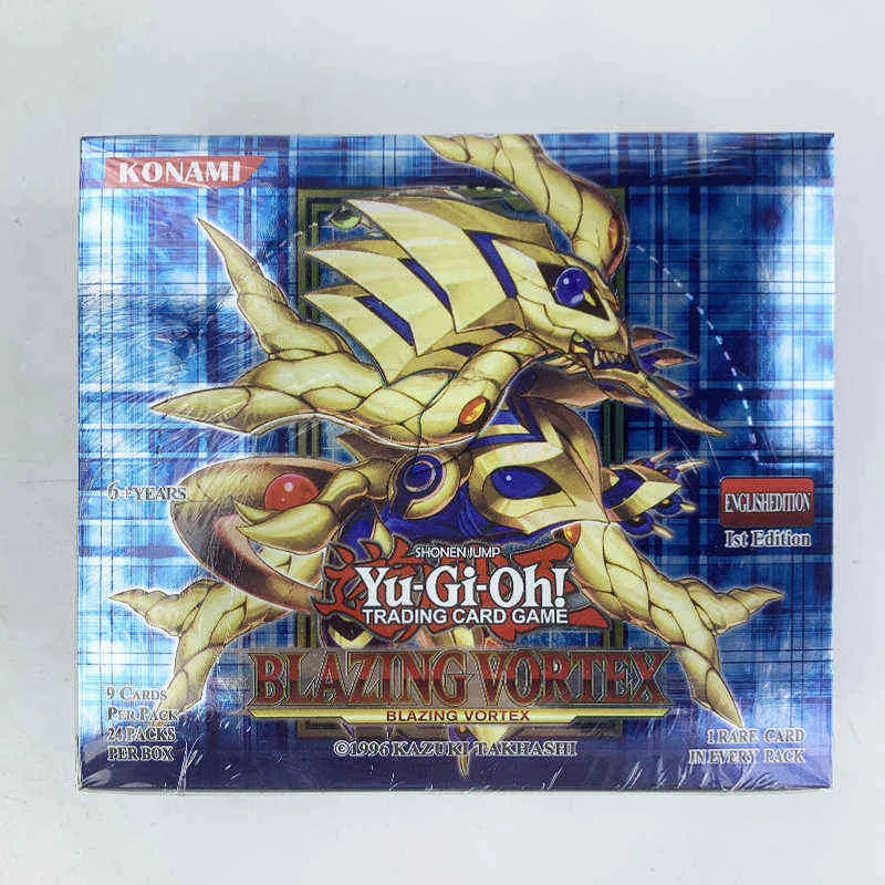 Yugioh Rare Flash Cards Yu Gi Oh Game Paper Cards Kids Toys Girl Boy CollectionChristmas stationery Gift G220311