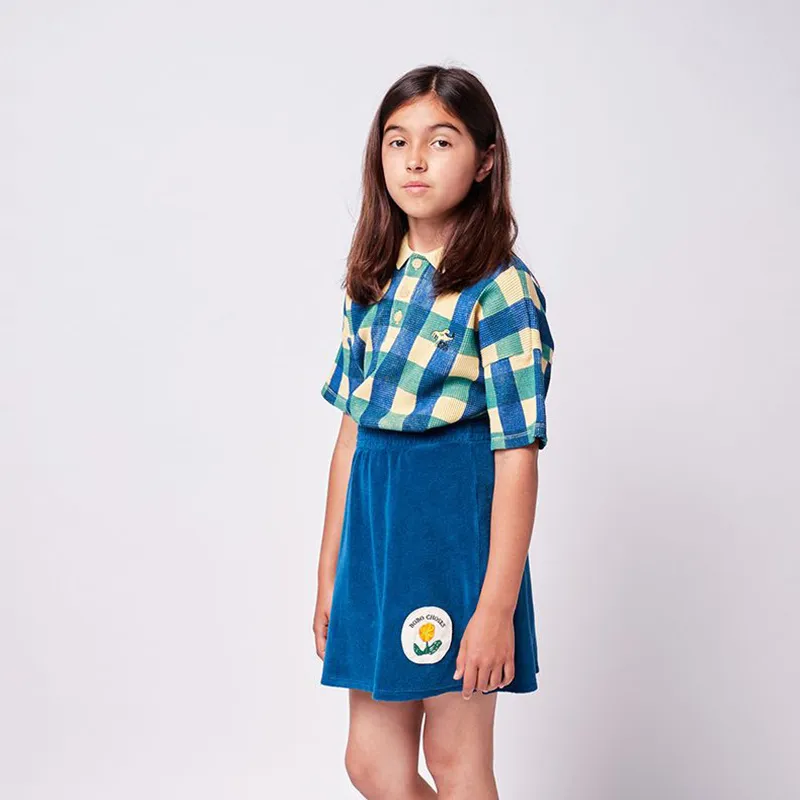 夏のBCブランドボボTシャツ男の子の女の子ドレス子供用服の子供キュートプリントティー幼児ショートパンツTシャツ220507