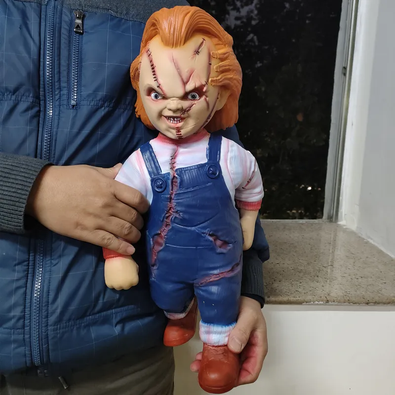 Seed of Chucky Doll Collection Figure 1 a 1 Scala Chucky Replica Horror Figurine Child039s Gioca ai bravi ragazzi Chucky Halloween Prop6396410