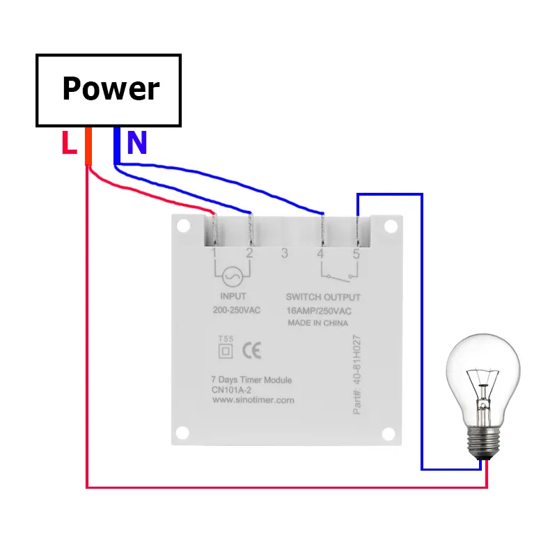 CN101A Digital Miomputer 7days Weekly Progronicmer Electronic Timer Switch 220V Реле времени с обратным отсчета 12 В DC для вентилятора Light 220618